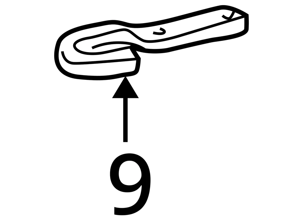 FITS 1996-2005 CHEVROLET GMC S10 SONOMA HOOK FRT TOW 15661184 - NEW OEM - Image 3 of 3