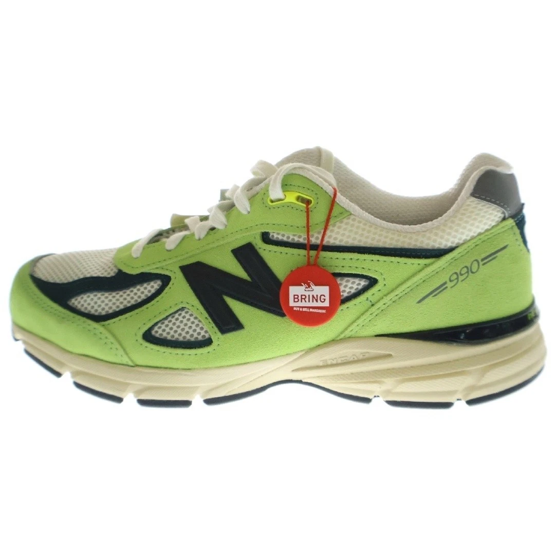 New Balance U990NB4 MADE IN USA Sneaker bassa in rete verde US10 28 cm usata a38453