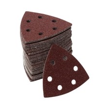 Mouse Sander Sandpaper 90x90mm 60 Grit 80 Pc Red Mouse Hook and Loop Sander Pads 0.41 per gallon