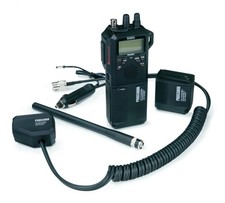 UNIDEN PRO538HHFM 40-CHANNEL AM/FM HANDHELD/MOBILE CB RADIO w/ DC CAR ADAPTER