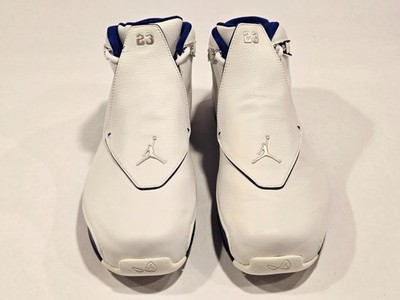 Air Jordan 18 OG 2003 White Sport Royal Size 14 DS NEW | eBay