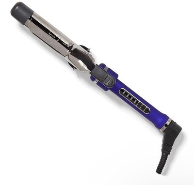 Ion Titanium Pro Curling Iron 1 1/4 Inch Purple Hair Styling Tool 450°F
