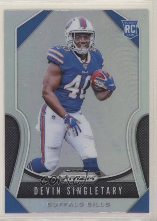 2019 Panini Prizm Rookies Silver Prizm Devin Singletary #335 1q84