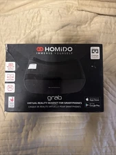 🌍 Homido Grab Virtual Reality Headset for Smartphones (Black)No Box ‼️