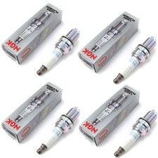 Zündkerze 4 X NGK Platinum BKR6EQUP für Audi A6 BMW 3er 5er X5 Mini Porsche 911