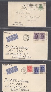 GB GV COVERS x9 COLLECTION 3 PAGES (1386A)