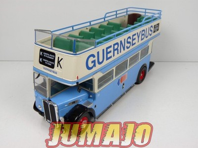 SUB82 Bus 1/43 IXO Hachette AEC Regent III RT Open Top Guernesey 1979