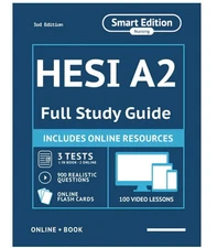 HESI A2 Full Study Guide 3rd Edition: Complete Subject Review, 3 Practice Test
