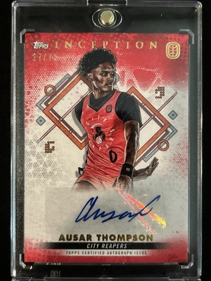 2022-23 Topps Inception OTE Ausar Thompson Auto /75 #IA-AUT2