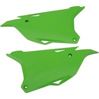 Kawasaki KX 85 -14/24 - Paar Seitenplatten UFO GrüN / KA04729-026
