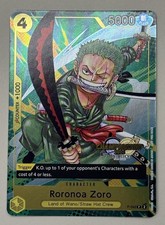 One Piece Roronoa Zoro Championship Event Pack 2024 CS Stamp English Promo P-042