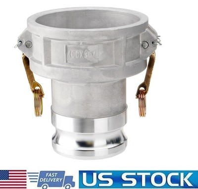 DA4030 Type DA Cam and Groove Hose Fitting, 4'' Female Camlock X 3'' Male Camlock,