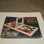 Vintage Rubiks Race Game Ideal Toy Corp 1982 Fast Fun Tile Game Rubiks Fans AsIs
