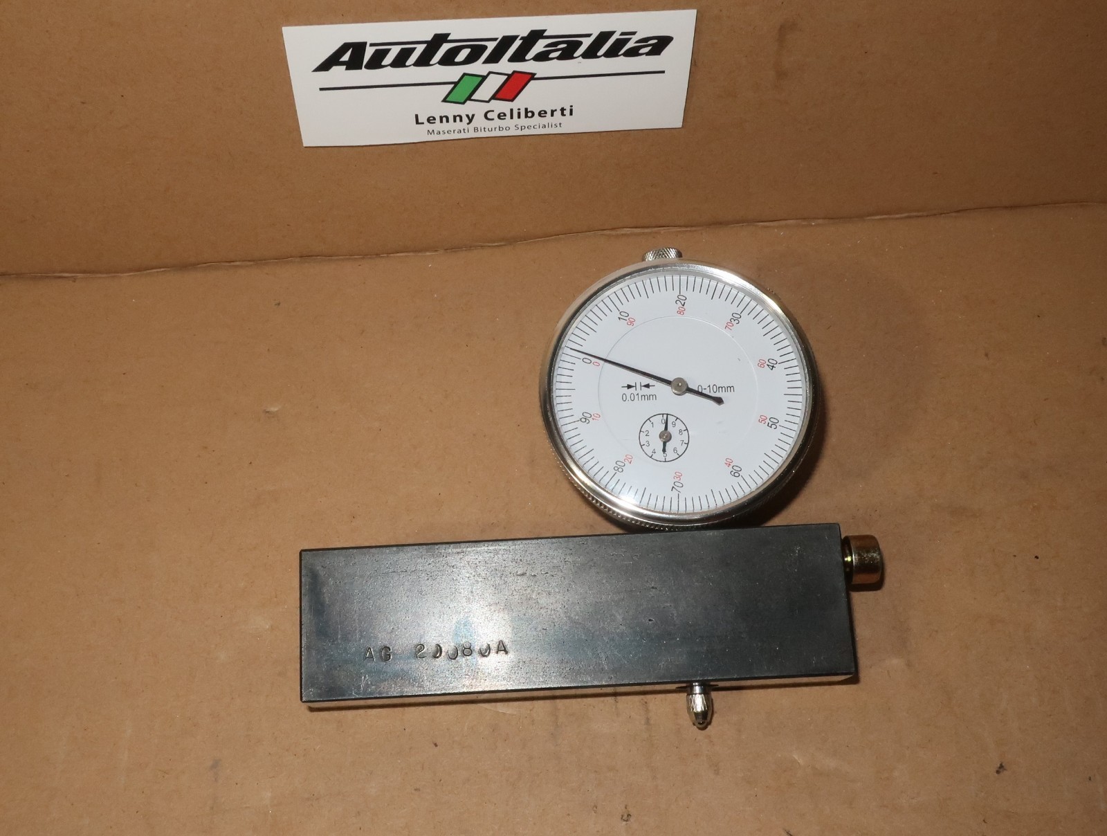 Maserati Biturbo  VALVE ADJUST FACTORY TOOL 3V Motors AG20080