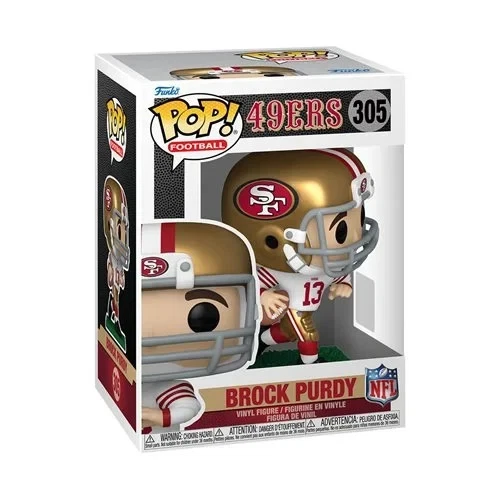 Brock Purdy Funko Pop! NFL Series 14 Vinyl Figure #305 San Francisco 49ers