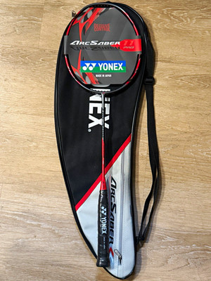 YONEX ArcSaber 11 Pro Badminton Racket with Case/Cover Made in Japan