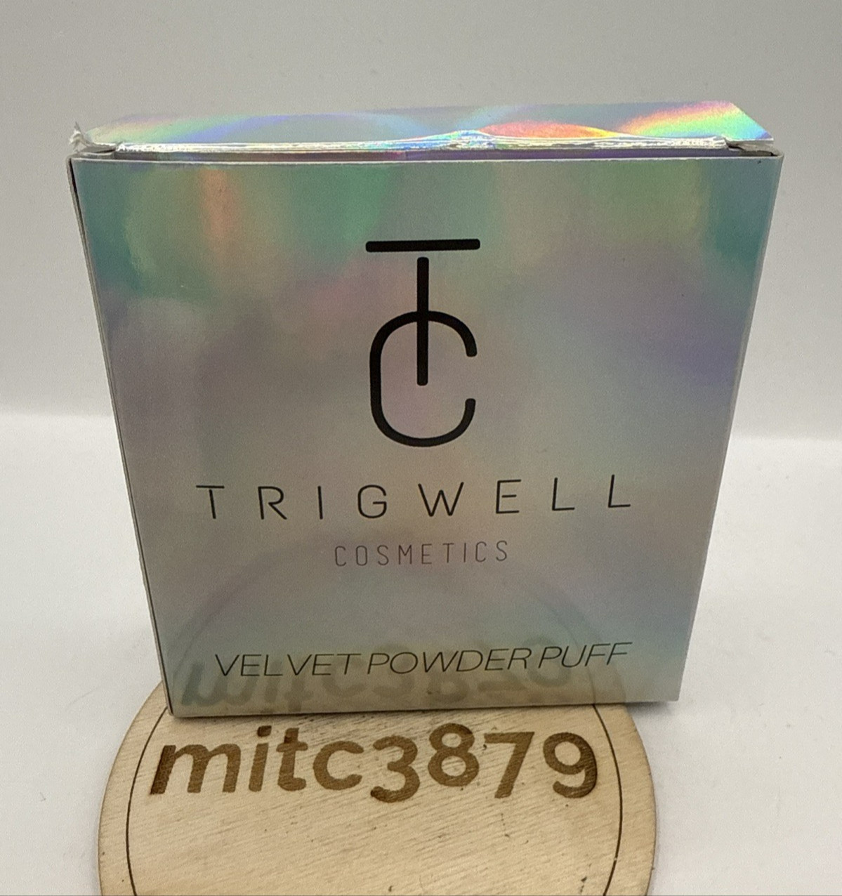 Trigwell Cosmetics Velvet Powder Puff (2 pack) Original Boxed