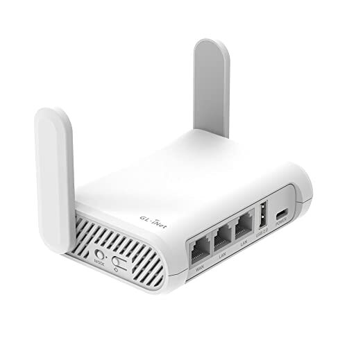 GL.iNet GL-SFT1200 (Opale) Router WiFi da viaggio sicuro – Internet wireless Gig - Foto 2 di 8