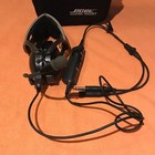 Casque d'aviation Bose AHX-32-01 NON TESTÉ avec étui pour pièces
