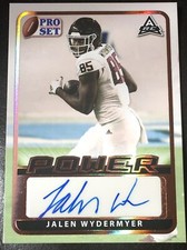JALEN WYDERMYER 2021 Leaf Pro Set Power AUTOGRAPH ARC Texas A&M Aggies TE