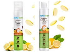 Mamaearth Vitamin C Day and Night Cream Combo - 50gm + 50gm