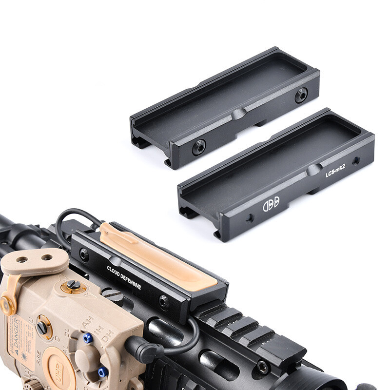 Tactical Flashlight Pressure Switch Card Slot For M300 M600 Mount Mlok Keymod