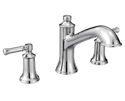 Moen T683 Dartmoor Deck Mounted Roman Tub Filler