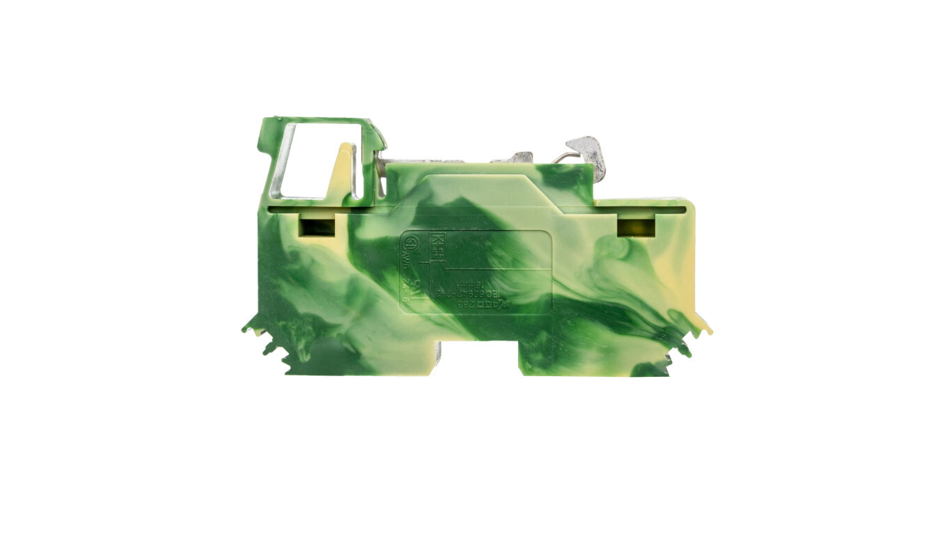 PE terminal block 2-wire 16mm2 yellow-green 283-607 /T2UK