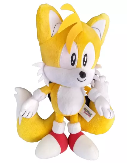 Sonic the Hedgehog Classic Game Tails Large Plush Doll, 12 inches