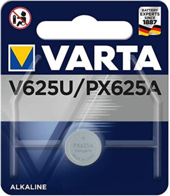 100x Varta Alkaline Special V625U PX625A 1.5V LR9 Coin Cell