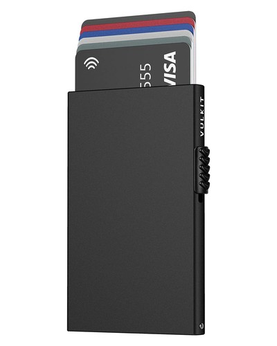 VULKIT bank card holder for men or women in aluminum holder of the...