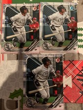 Luis Robert Chicago White Sox 2019 Bowman Baseball Chrome X1  Prospects Paper X2