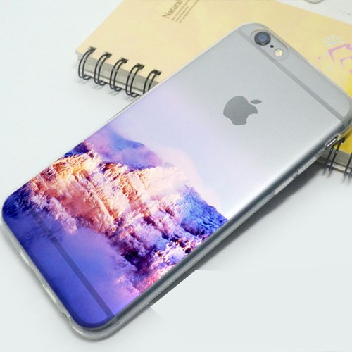 Fashion Ultra Scenery landscape Print Soft TPU Case Cover For iPhone 6s 6 / Plus - Picture 4 of 56