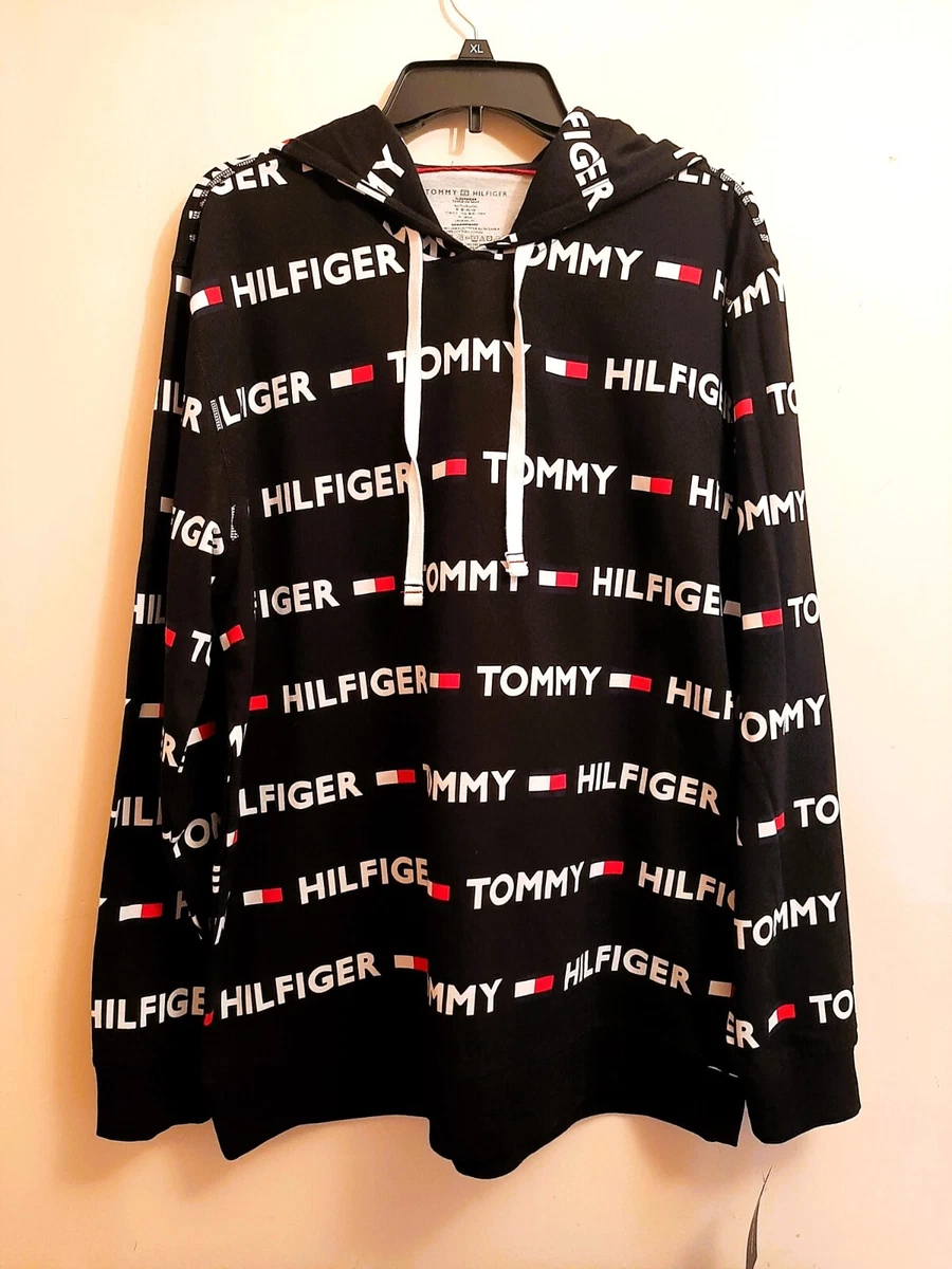 Tommy Hilfiger Pullover Drawstring Hoodie Loungewear Sleepwear