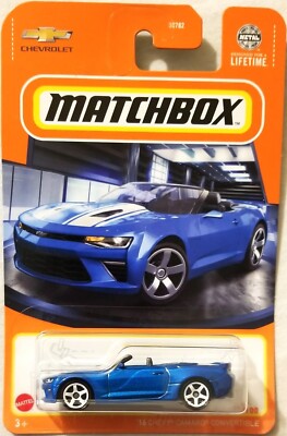 Matchbox - 2024 Mainline 31/100 '16 Chevy Camaro Convertible