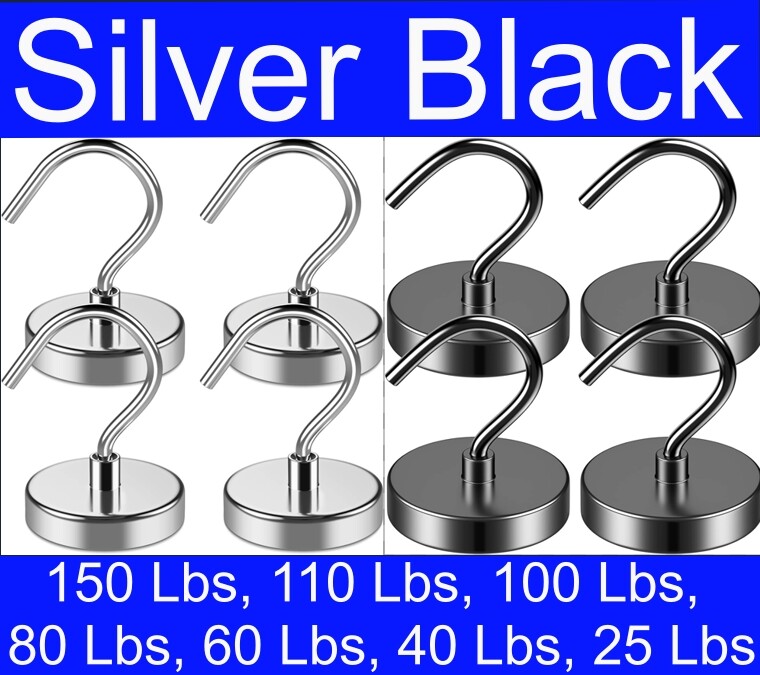 Strong Magnetic Hooks Heavy Duty 100lb 50lbs 80lbs Hanger Refrigerator strong-magnetic-hooks-heavy-duty-100lb-50lbs-80lbs-hanger-refrigerator