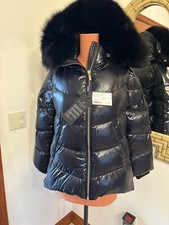 Women’s Gorski Apri Ski Fox Fur Down Puffer Jacket Size Extra Small