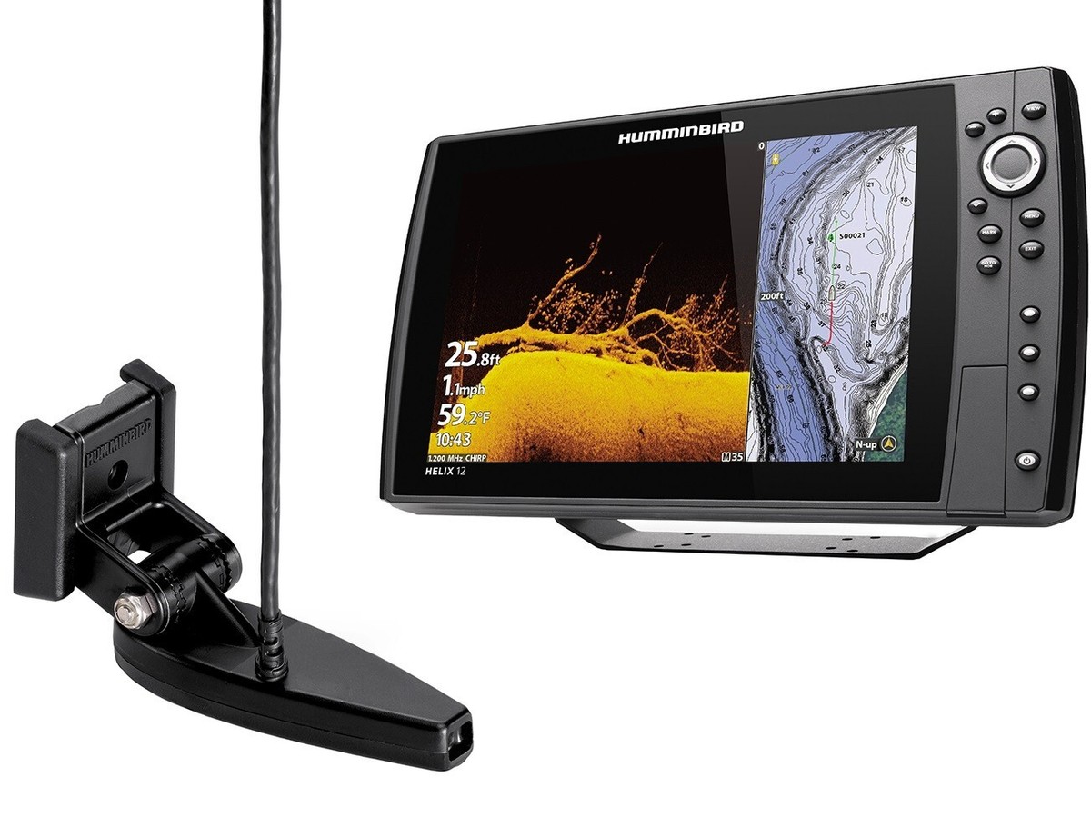 Humminbird HELIX 12 Fishfinder CHIRP MEGA DI+ GPS G4N