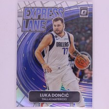 2022 DONRUSS OPTIC BASKETBALL NBA LUKA DONCIC EXPRESS LANE PRIZM #5 MAVERICKS