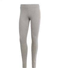 adidas Women's Adicolor Classics 3-Stripes Leggings Gray IB7384 h