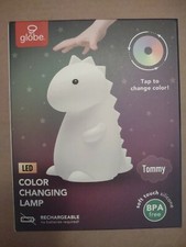 Globe 13099 Tommy Dinosaur Multi-Color Changing Integrated LED Night Light