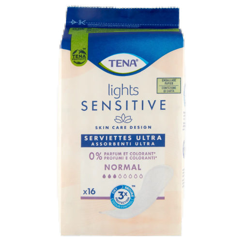 Tena Lights Sensitive Ultra Normal 16pz