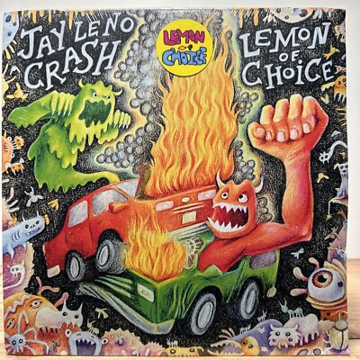 Jay Leno Crash - Lemon of Choice New Vinyl Sealed Record *DAMAGED*