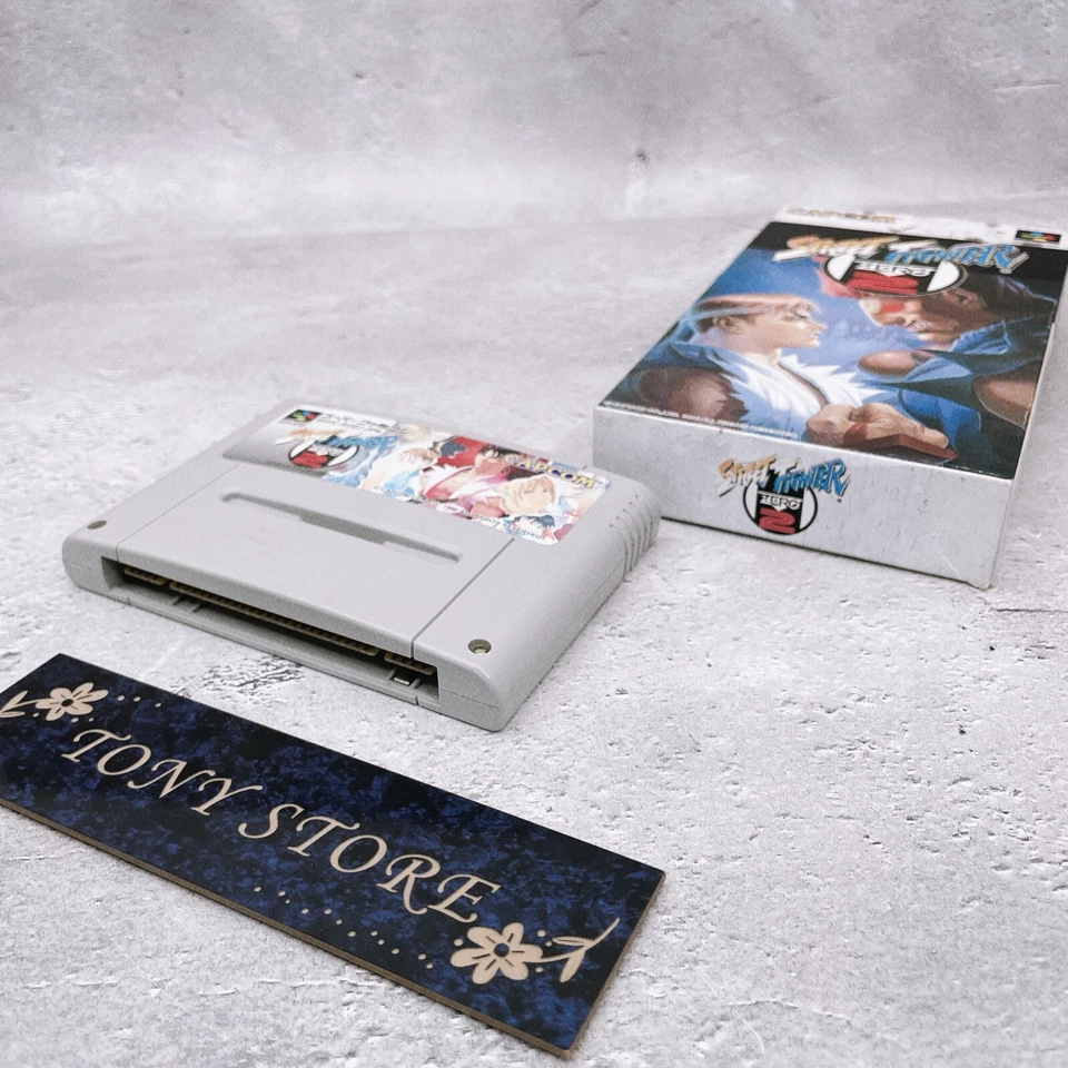 SUPER FAMICOM SFC Street Fighter Zero 2 JP Action Adventure Fighting Game 1996 - Image 3 of 4