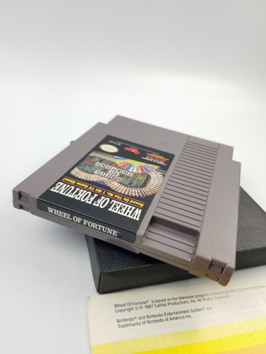 Wheel of Fortune (Nintendo Entertainment System, 1988) Game With Manual Tested - Picture 5 of 8