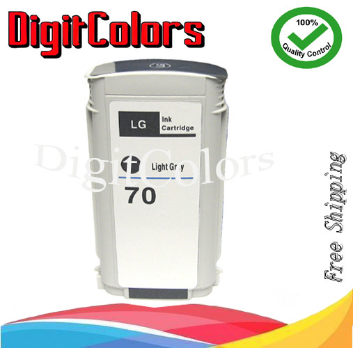130ml Light Gray C9451A Cartridge Fit HP 70 Ink HP Designjet Z3200