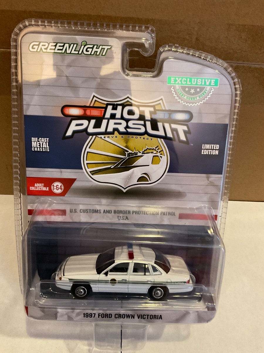 Greenlight Hot Pursuit 1997 Ford Crown Victoria U.S. Customs