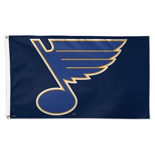 St Louis Blues 3x5 Flag Deluxe Banner NHL Hockey Single Sided Sports Fan Decor - Picture 1 of 1