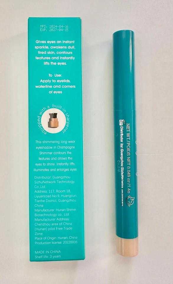 Sombra de ojos original en barra | rosa, oro rosa, color topo malva, brillo champán Foto 4 de 4