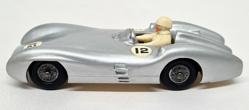 Crescent Toys Vintage - Mercedes Benz 2.5 Litre G/Prix Car Restored Silver #12 - Picture 3 of 7